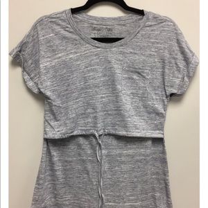 Latched mama. Maternity T shirt. Small